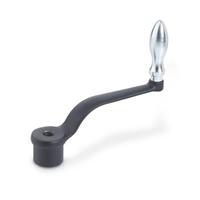 DIN 468 Cranked Handle Cast Iron